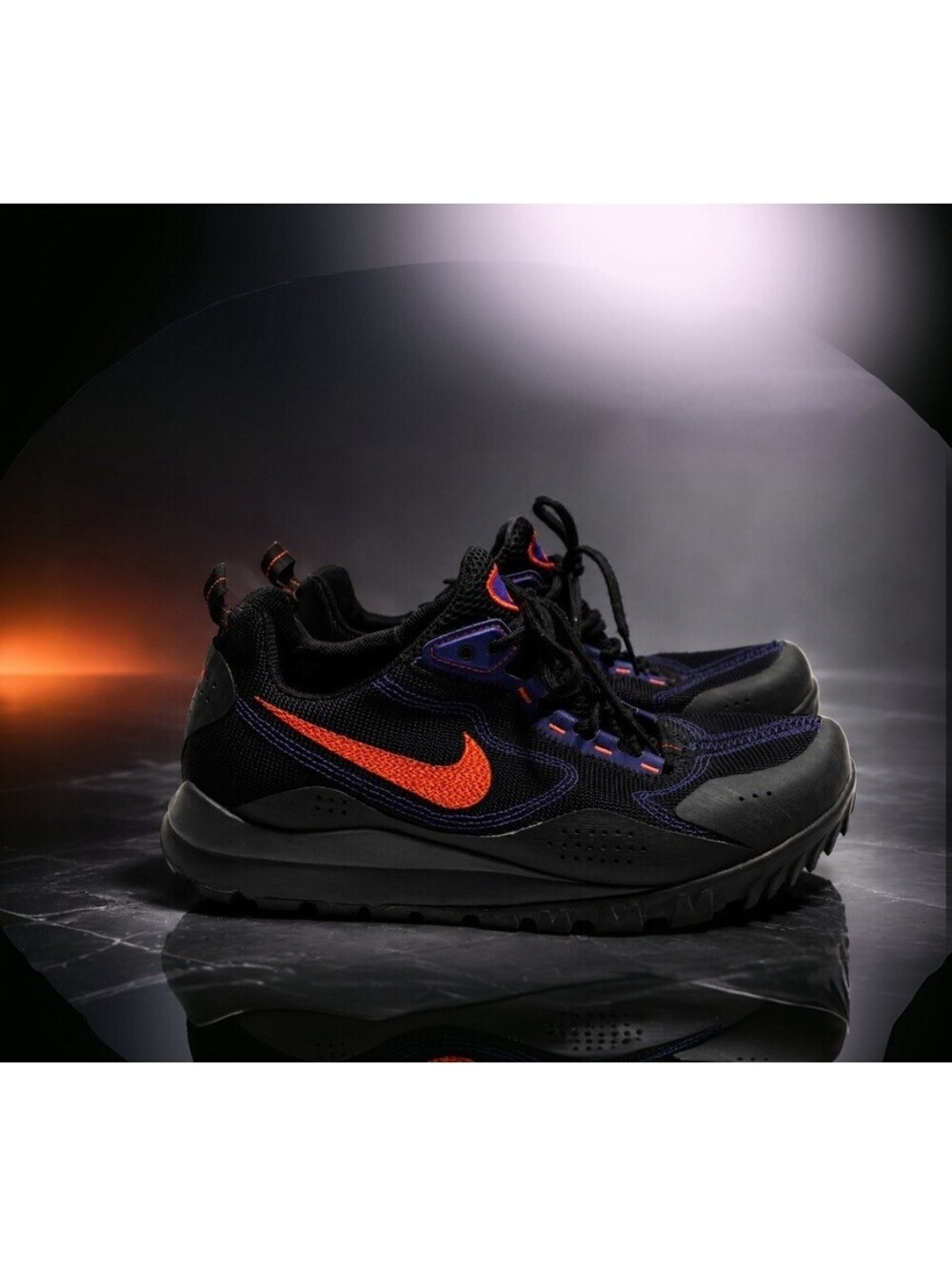 Vintage 2008 Nike ACG Wildedge 315951-461 Black Purple Orange Men’s 10.5